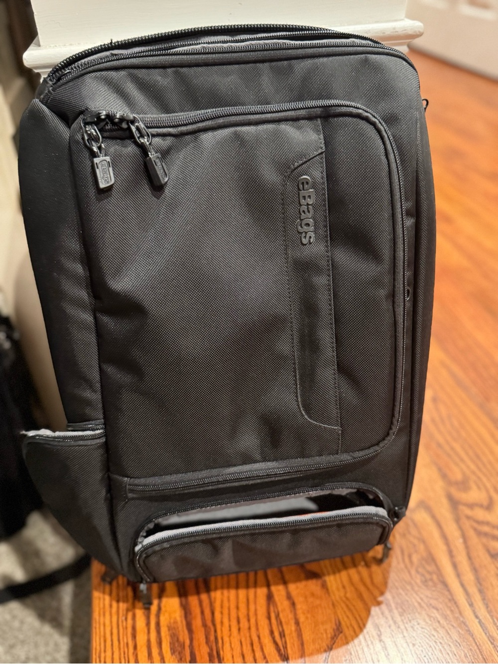 eBags Black Commuter Backpack - Slim Everyday Carry